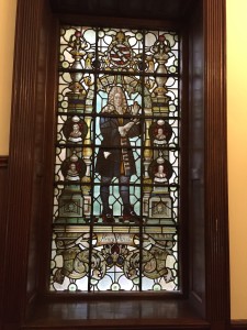 Stained glass at MacLaren Hall