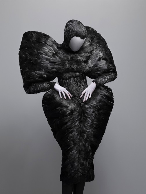 Alexander McQueen Hattin Around Leanne Fredrick Millinery