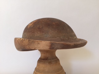New Old Bowler Hat Block Repair