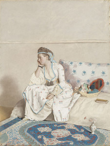Jean-Étienne Liotard - Portrait of Marie Fargues, in Turks costume