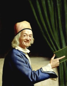 Jean-Etienne Liotard Laughing Self Portrait