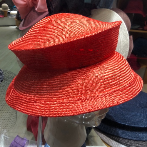 Vienna 18 Collins Red collapsible hat – Hattin' Around & Leanne ...